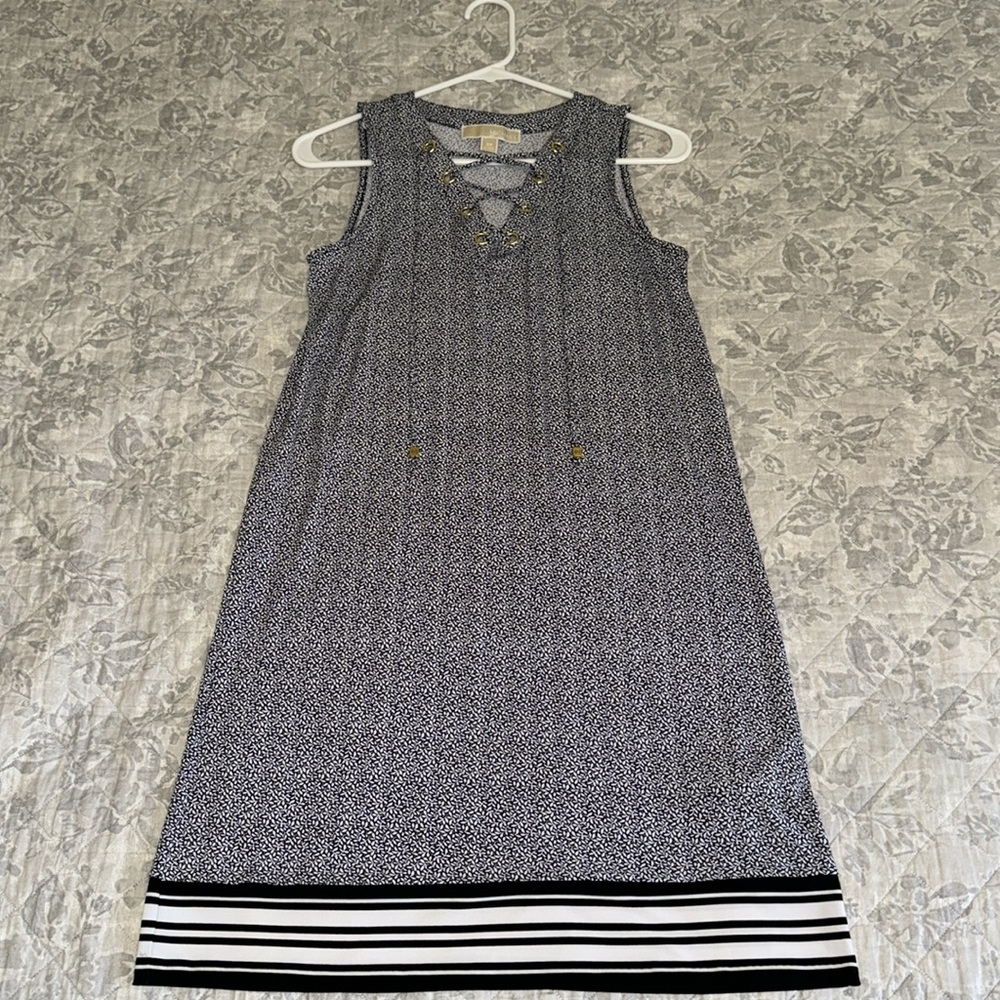 NWOT MICHAEL Michael Kors Black and White Women’s Dress Size XS